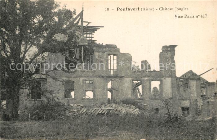 Pontavert Chateau Jouglet Ruines
