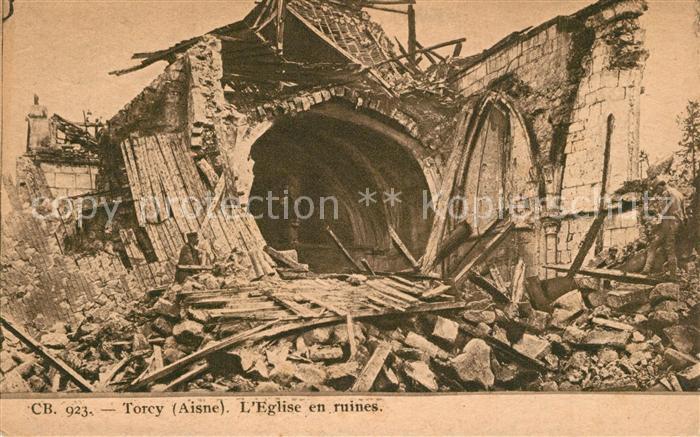 Torcy-en-Valois Eglise en ruines