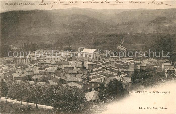 Saint-Peray Vue de Beauregard