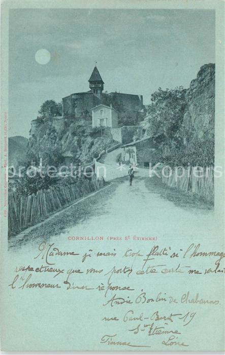 Cornillon Saint Etienne Eglise Mondschein