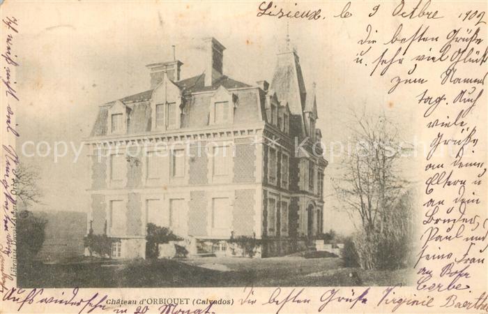 Lisieux Chateau Orbiouet
