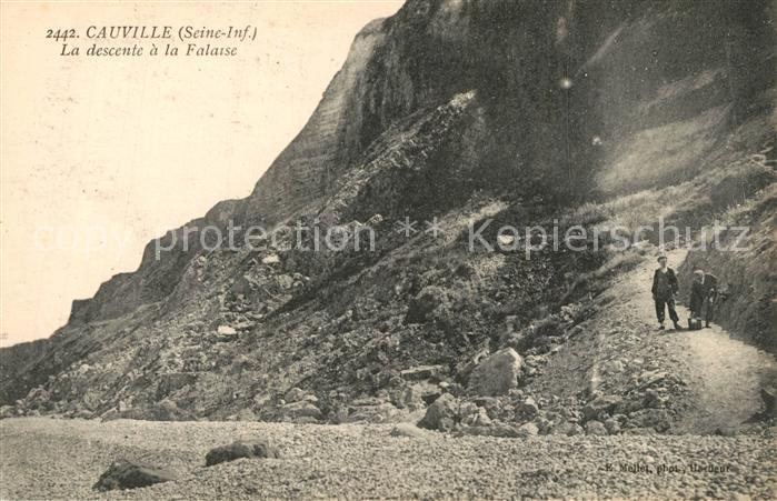 Cauville-sur-Mer La descente a la Falaise