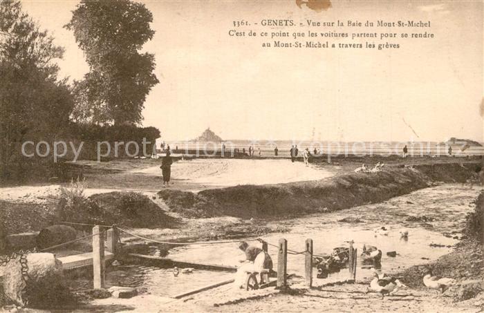 Genets Panorama Baie du Mont Saint Michel