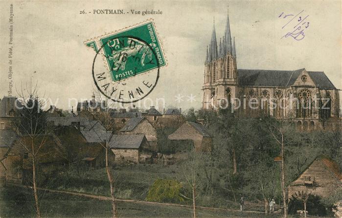 Pontmain Panorama Kirche