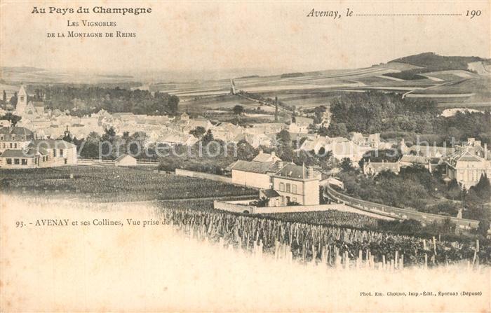 Avenay-Val-d Or Collines Panorama