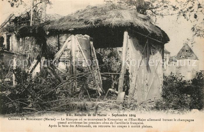 Mondement-Montgivroux Chateau Bataille de la Marne