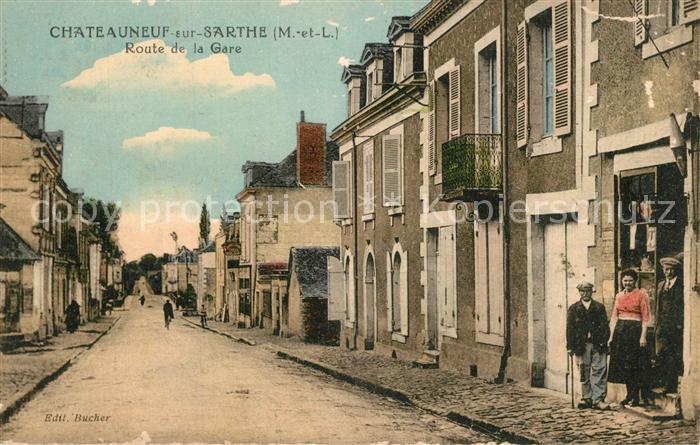 Chateauneuf-sur-Sarthe Route de la Gare