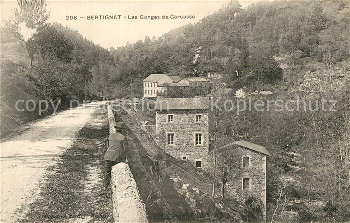 Bertignat Les Gorges de Carcasse