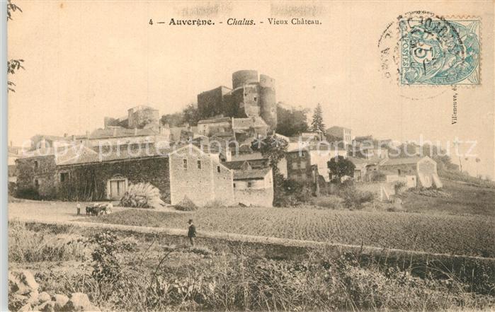 Chalus Puy-de-Dome Vieux Chateau