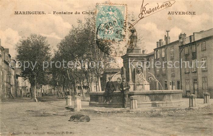 Maringues Fontaine du Chery