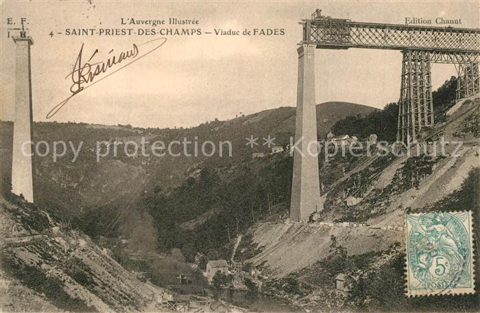 Saint-Priest-des-Champs Viaduc de Fades