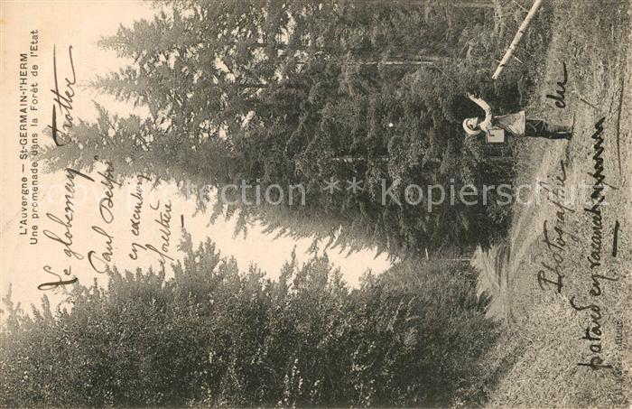 Saint-Germain-l Herm Une promenade dans la Foret Etat