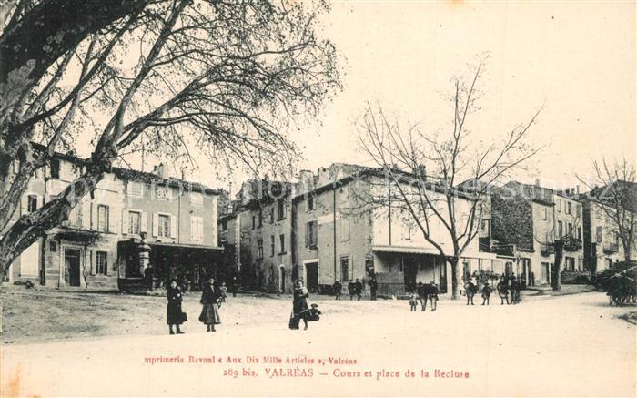 Valreas Cours Place de la Reclure