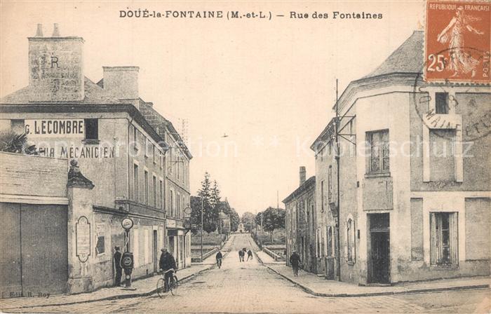 Doue-la-Fontaine Rue des Fontaines