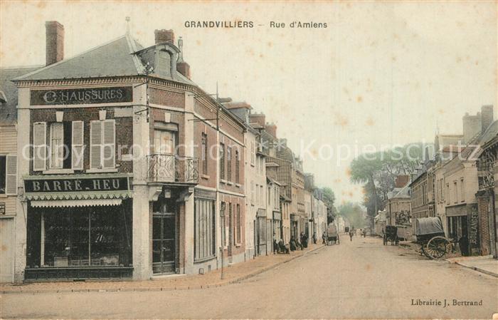 Grandvilliers Eure Rue d Amiens