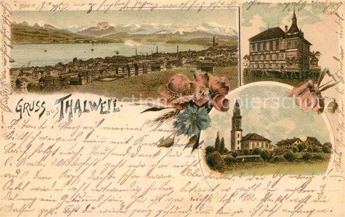 Thalwil Panorama Kirche Gemeindehaus