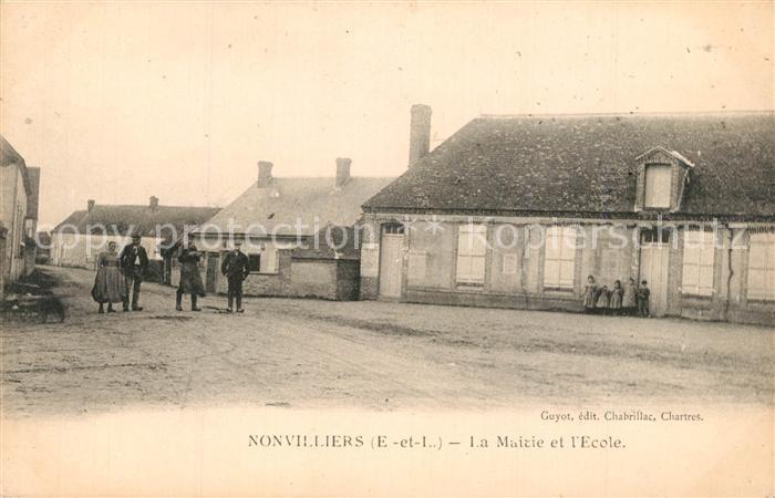 Nonvilliers-Grandhoux La Mairie et l'Ecole