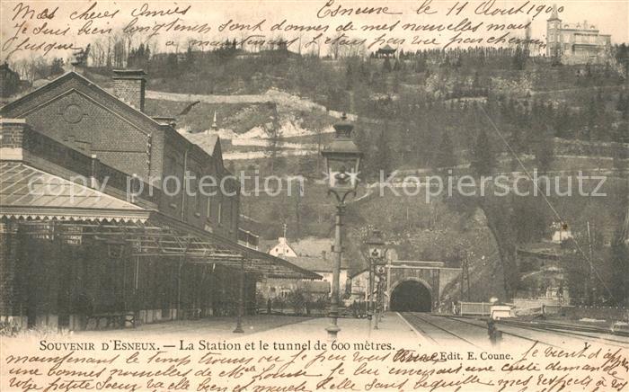 Esneux La Station et le tunnel