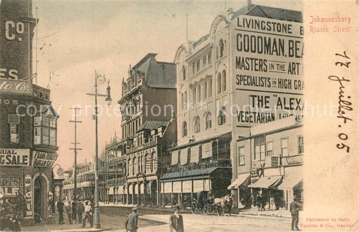 Johannesburg Gauteng Rissik Stret