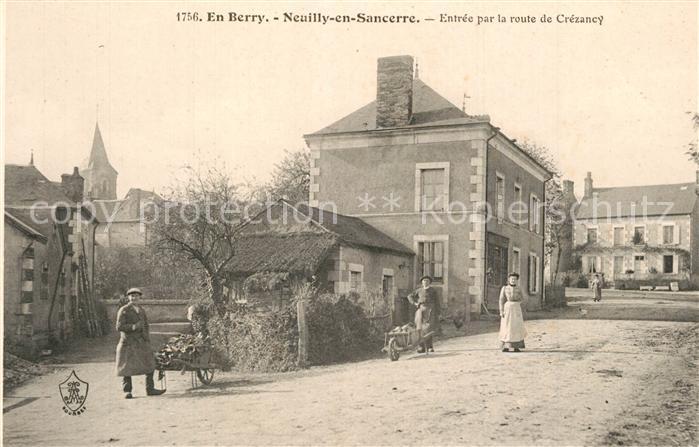 Neuilly-en-Sancerre Entree par la route de Crezancy