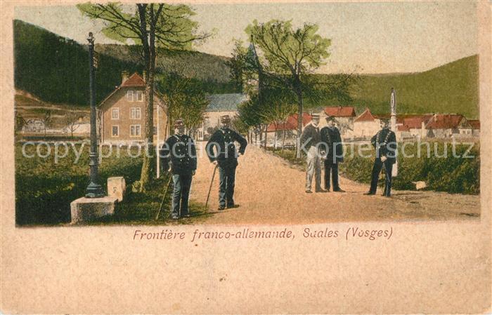 Saales Frontiere franco allemande