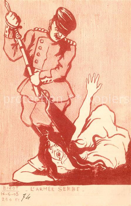 Bizot l’Armee Serbe