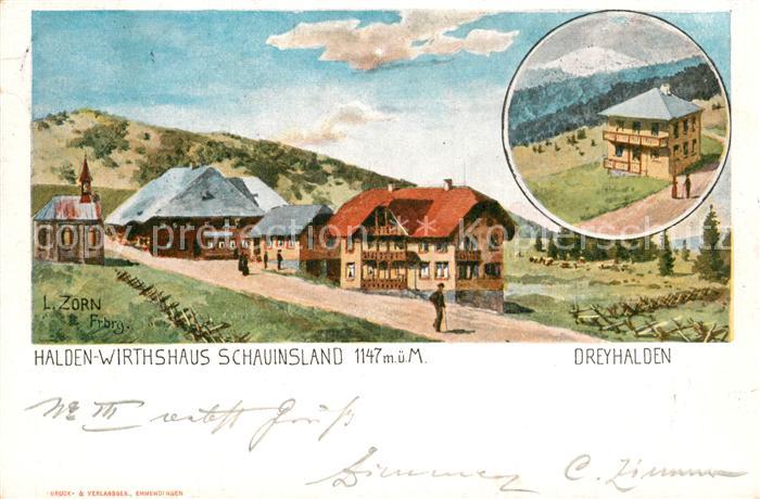 Schauinsland Halden Wirtshaus Dreyhalden