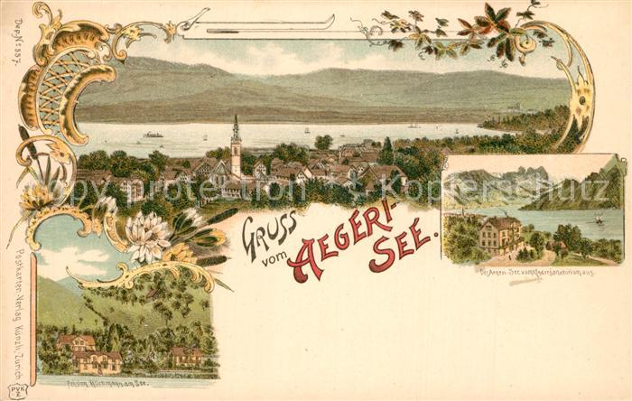 Aegerisee aegerisee Unteraegeri Unter-Aegeri ZG Kindersanatorium Pension Witzman