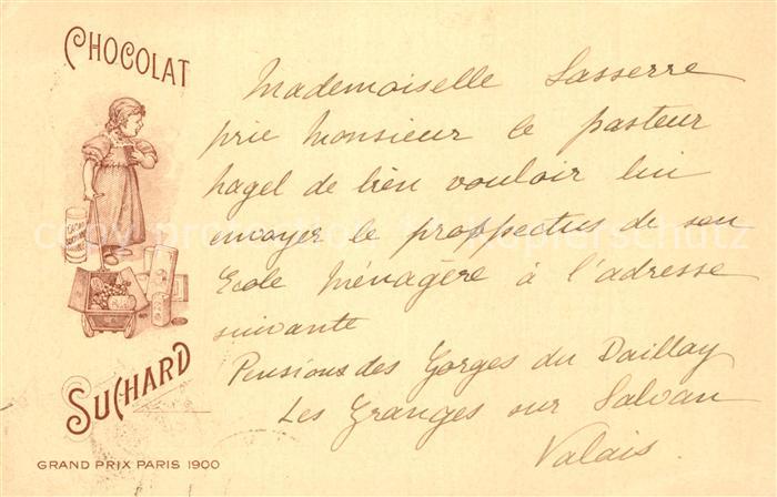 Neuchatel NE Grand Prix Paris 1900 Chocolat Suchard