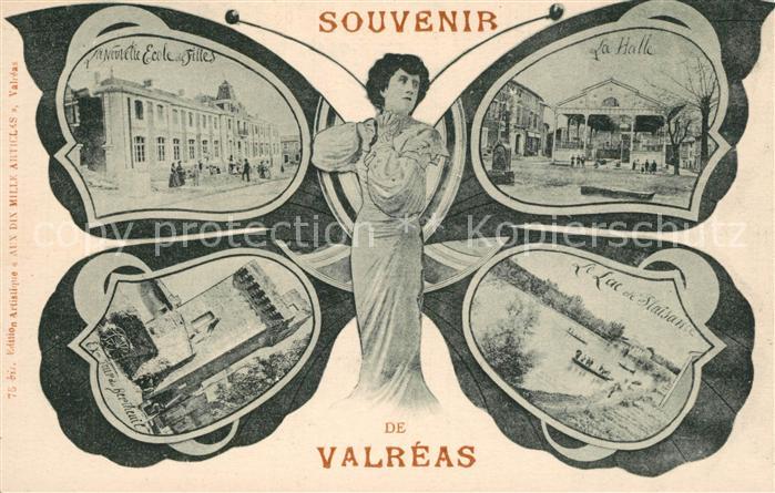 Valreas Nouvelle Ecole de Filles La Halle Le Lac de Blaisance