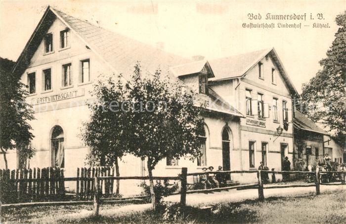 Bad Kunnersdorf Gastwirtschaft Lindenhof Kuehtal