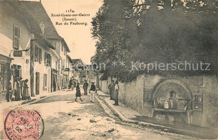 Saint-Genix-sur-Guiers Rue du Faubourg