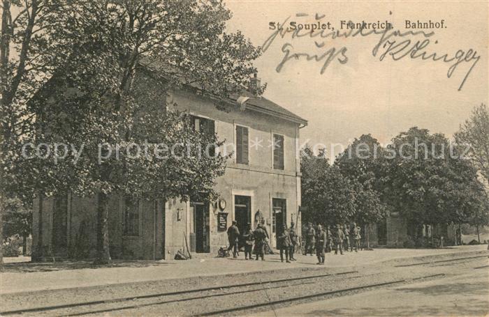 Saint-Souplet Nord Bahnhof
