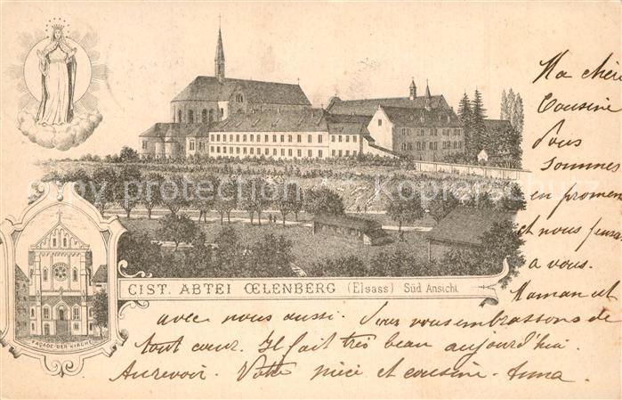 Oelenberg Elsass Cisterzienser Abtei Oelenberg