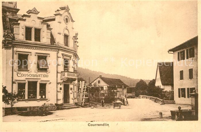 Courrendlin Ortsmotiv