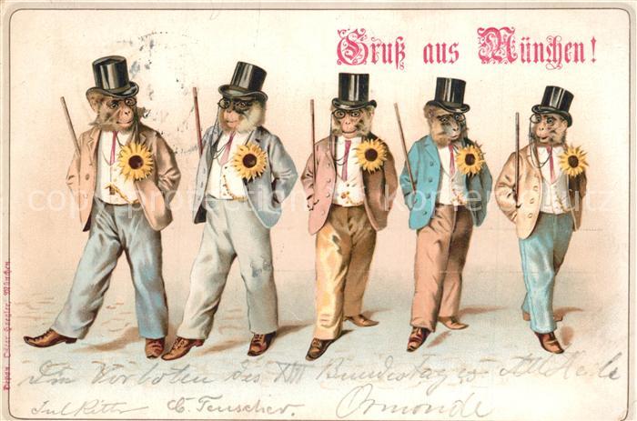 Muenchen Die Vorboten des XIII Bundestages