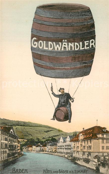 Baden AG Hotel und Baeder an der Limmat