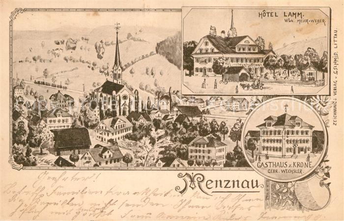 Menznau Panorama Hotel Lamm Gasthaus Krone