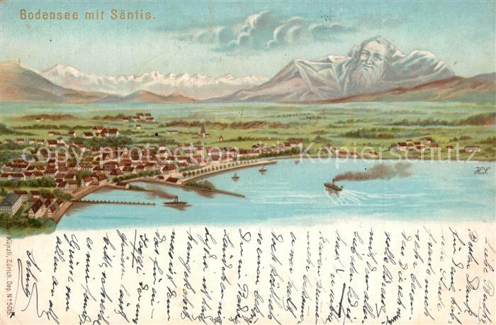 Bodensee Region mit Saentis