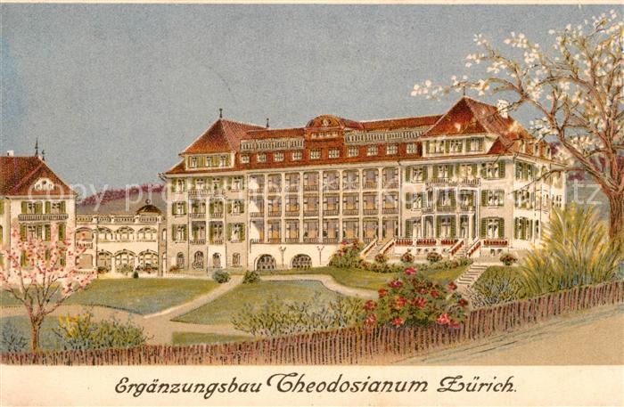 Zuerich ZH Ergaenzungsbau Theodosianum Zuerich