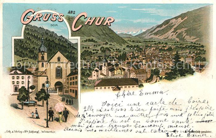 Chur GR Dom Panorama