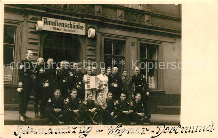Dortmund Spielmannszug Wagner Amalienschaenke