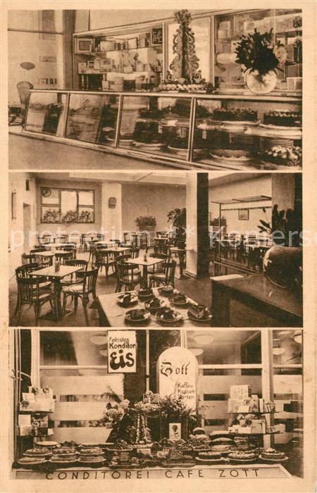 Frankfurt Main Conditorei Cafe Zott