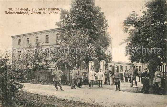 Lindau Bodensee Rekrutendepot Wesen