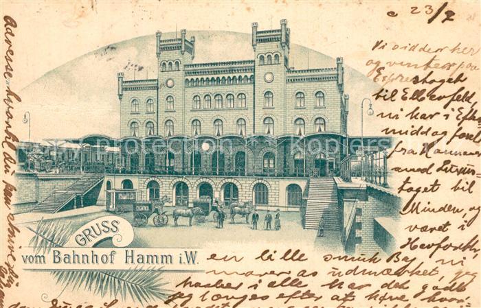 Hamm Westfalen Bahnhof