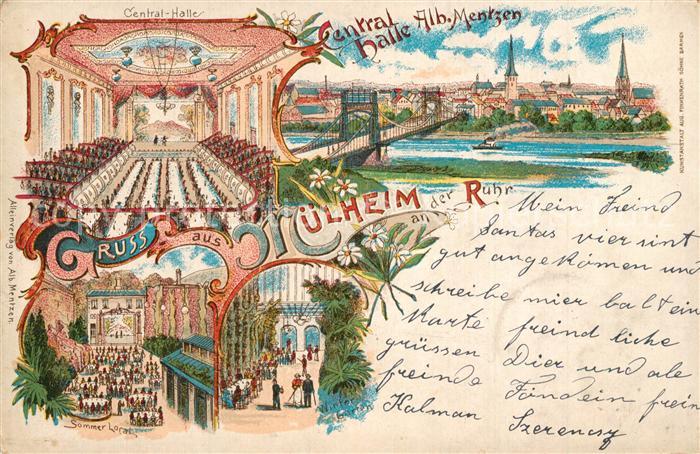 Muelheim Ruhr Central Hall Alb Mentzen