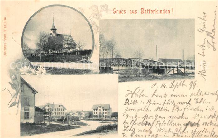 Baetterkinden Kirche Bruecke Teilansicht