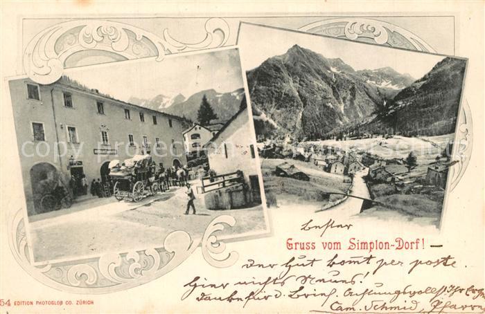 Simplon Dorf Gasthaus Panorama