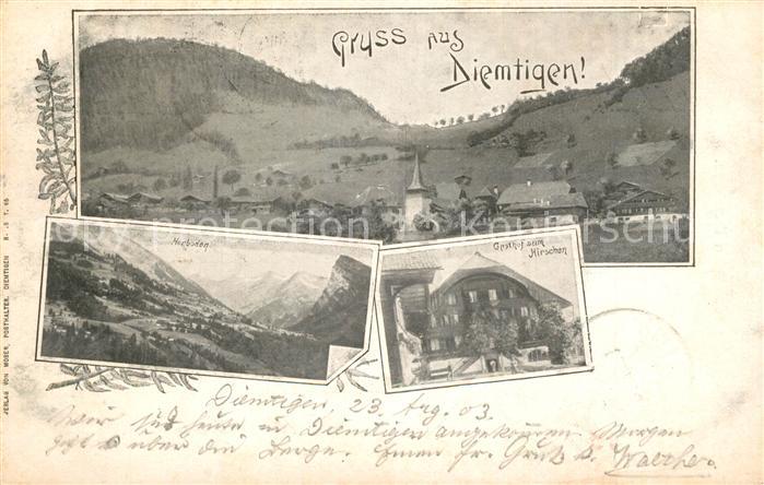 Diemtigen Morboden Gasthof zum Hirschen