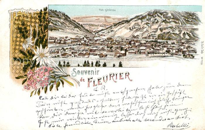 Fleurier Vue generale